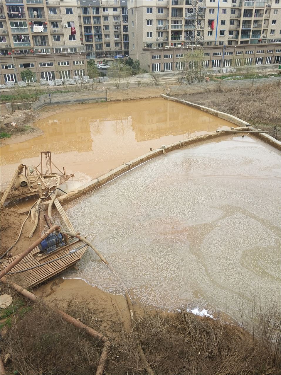 文成沉淀池淤泥清理-厂区废水池淤泥清淤