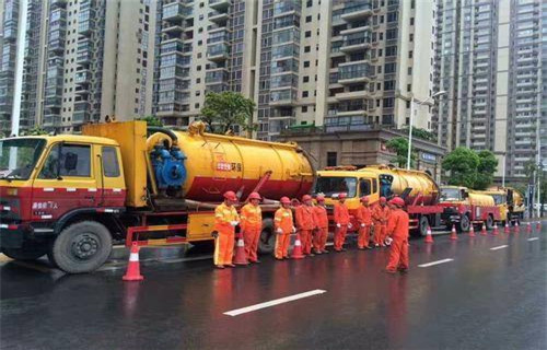 文成市政管道清淤